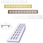 COBRA MŘÍŽKA Provedení: 60x800 mm, Povrch: Bílá