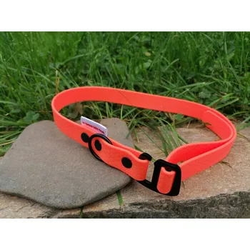 Obojek pro psa RAK-Brno Obojek Hexa s kovovým háčkem Barva: černá, Délka: 30 - 40 cm