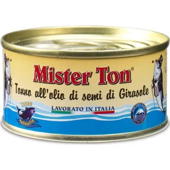 konzervovaná ryba Tuňák v rostlinném oleji 80g