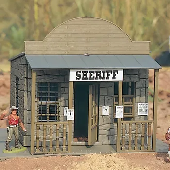 Vláček a vláčkodráha Piko G Authentic Edition Šerifská stanice - 62225