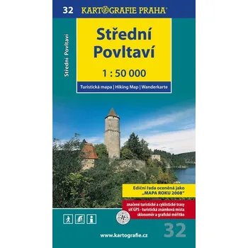 Kartografie PRAHA, a. s. Střední Povltaví (č. 32), 1 : 50 000
