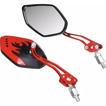 Elektrokoloběžka Zrcátka na elektrokoloběžku motokolo elektrokolo černá a červenou