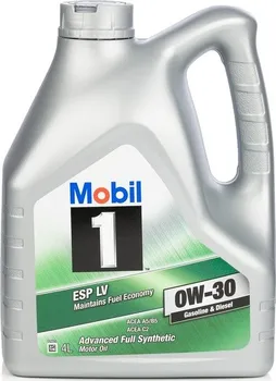 Motorový olej Mobil 1 ESP LV 0W-30 4 l