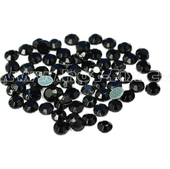 hot-fix kameny barva 124 Jet /černá, velikost SS20, balení 144ks, 720ks, 1440ks barva: barva 124 Jet, velikost: velikost SS20, prodejní balení: balení 144ks /1grs***SKLADEM 4 balení