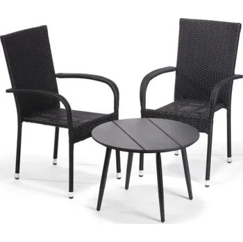 Zahradní sestava Ratanový zahradní nábytek, jídelní, kávový, čajový set Porto, 65x45cm.