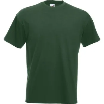 Pánské tričko Fruit of the Loom 16.1044 Tričko pánské s krátkým rukávem bottle green - M