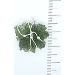 Přírodní vltavín Besednice, stříbrný přívěsek, 3,35 g