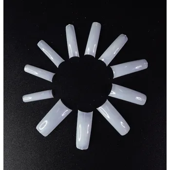 Přípravek na nehty Jet tipy , krátká lep. plocha 50 ks - Natural Číslo: 4