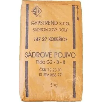 Sádra Sádra stavební a elektrikářská (šedá) 5 kg