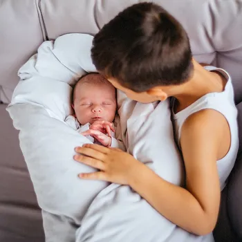 Zavinovačka Lily is sailing Péřová zavinovačka Grey velvet Velikost: 80 x 80 cm, Varianta: povlak zavazování páskem