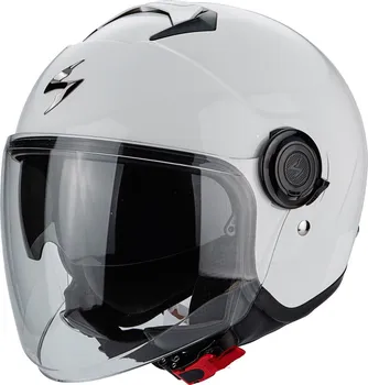 Helma na motorku Scorpion Exo-City solid bílá