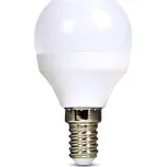LED žárovka, miniglobe, 6W, E14, 4000K, 510lm, bílé provedení