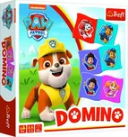 Paw patrol Domino papírové Paw Patrol/Tlapková patrola 28 kartiček společenská hra v krabici 20x20x5cm