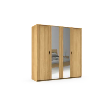 Šatní skříň Skříň ELEN Q4DZZD se zrcadly