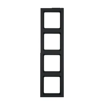 vypínač Rámeček, 4-násobný, Q.x, antracit sametová BERKER 10146096