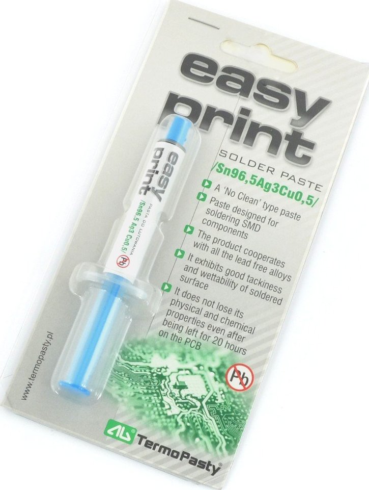 AG Termopasty Easy Print ESAC305/8 pájecí pasta 8 g od 122 Kč - Zbozi.cz