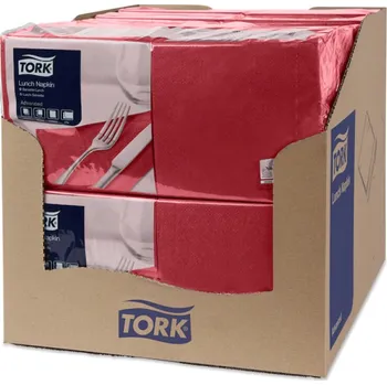 Papírový ubrousek Tork bordeaux obědový ubrousek