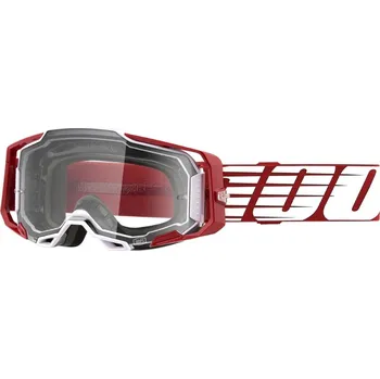 Motocyklové brýle 100% Armega Oversized Deep Goggle - clear lens