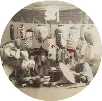 Fototapeta Fototapeta vliesová Japonské lucerny 95 cm