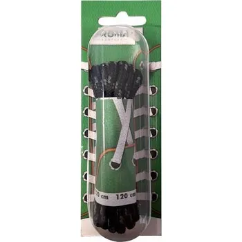 Vložka do bot Šněrovadlo TREKKING kulaté, černo-tm. šedá 1711CS