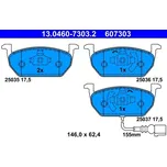 Sada brzdových destiček, kotoučová brzda ATE 13.0460-7303.2