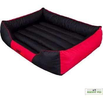 Pelíšek pro psa Hobby Dog Pelíšek COMFORT červeno-černý Oxford – různé velikosti Velikost L - 65 x 50 cm