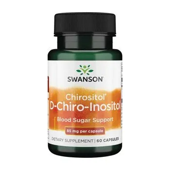 Swanson D-Chiro-Inositol Doplněk stravy s patentovanou formou inositolu 60 ks, kapsle, 85 mg