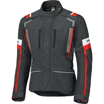 Moto bunda Held Held 4-TOURING 2 pánská cestovní textilní bunda černá/červená vel.4XL 4XL