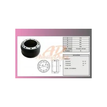 Brzdový buben buben brzd.RENAULT MAGNUM,PREMIUM-zadní