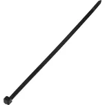 Vázací pásek černý 4,8 x 200 mm, 100 ks - 44006