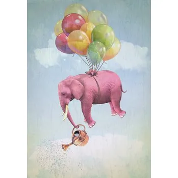 Fototapeta Fototapeta vliesová Slon 194x280 cm