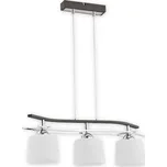 Závěsné svítidlo na lanku Lemir O2343 W3 RW Dixi 3 wenge + chrom