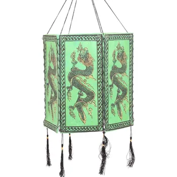 Lampion drak velký - různé barvy Barva: Zelená