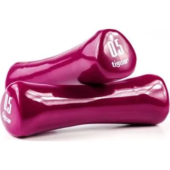 Tiguar Tiguar jednoruční vinylové činky 0,5 kg