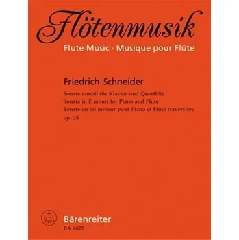 Sonáta pro flétnu a klavír e moll, op 35