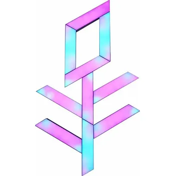 Nástěnné svítidlo BOT LED chytré nástěnné světlo Tuya hranaté 9 dílů