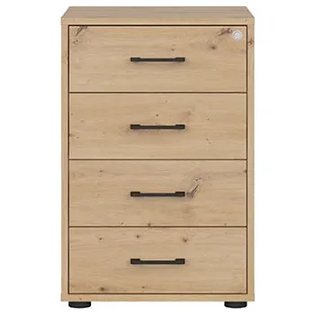 Úložný box Brwcz SPACE OFFICE KTN4S dub artisan