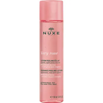 Pleťový peeling NUXE Very Rose rozjasňující peelingová voda 150 ml