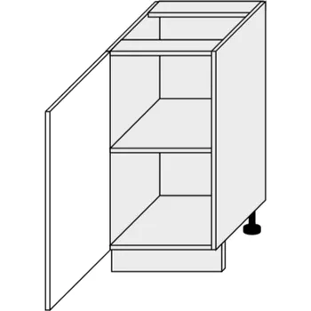 Kuchyňská skříňka ArtExt Kuchyňská skříňka spodní, D1D / 45 Tivoli Barva korpusu: Lava