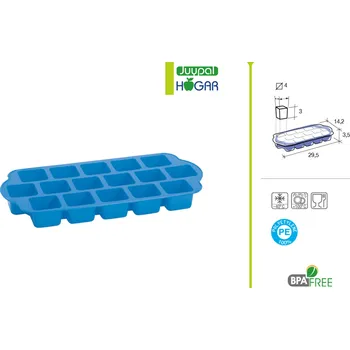 Tvořítko na led JUYPAL Forma na ledové kostky 16 ks, barva mix