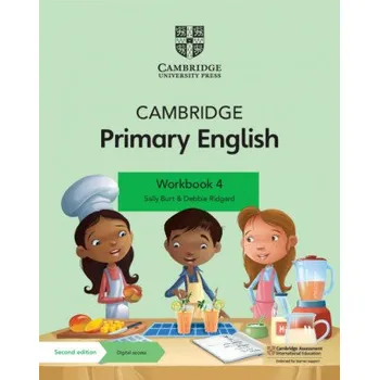 Cizí jazyk Cambridge Primary English Workbook 4 with Digital Access (1 Year) – Sally Burt,Debbie Ridgard (EN)