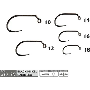 Rybářský háček Muškařské háčky Traper Hikara JG30 vel. 16