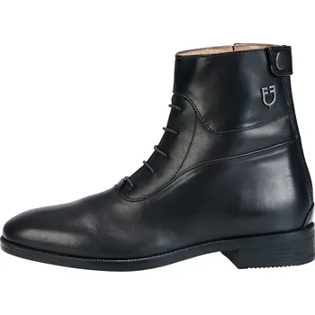 Těžké boty EQUESTRO Pérka kožená Vesuna Equestro, pro dospělé, černá 36