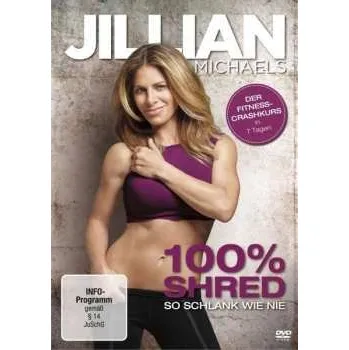 Zahraniční hudba DVD Various: Jillian Michaels: 100% Shred - So Schlank Wie Nie 2016