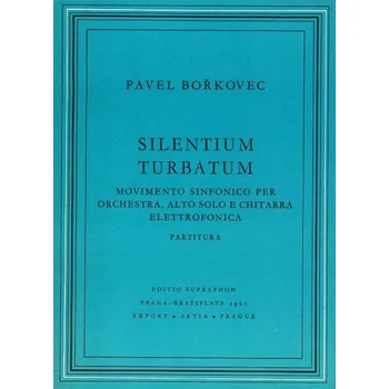 Silentium turbatum (symfonická věta pro alt, el. kytaru a orch.)