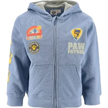 Chlapecká mikina Modrá chlapecká mikina s potiskem Paw Patrol Velikost: 98