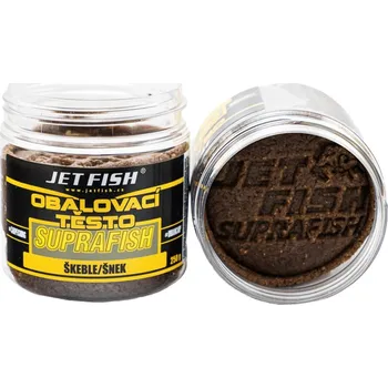Boilies Jet Fish Obalovací těsto Suprafish 250g Příchuť: Škeble/Šnek
