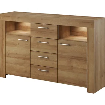 Komoda ArtPS Komoda HEAVEN SK155 Barva: Dub riviera