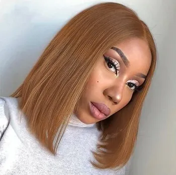 Paruka Medová mikádo paruka Sarah se síťkou (lace front)