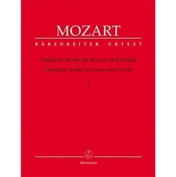 Hudebniny Kompletní dílo pro klavír a housle, díl I